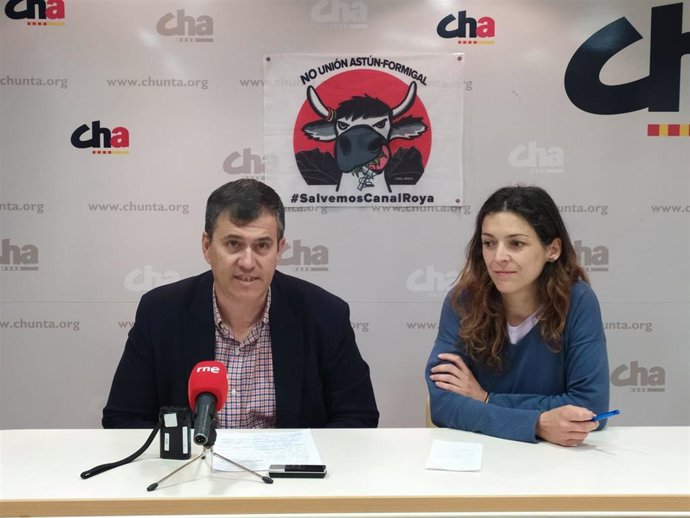 Joaquín Palacín y Laura Climente