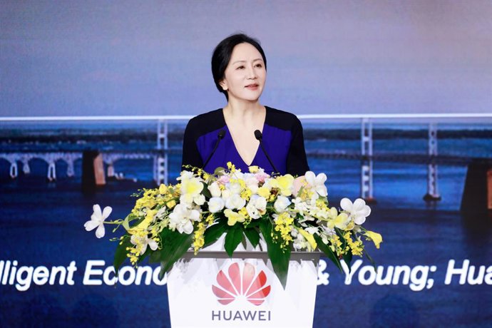 Sabrina Meng speaking at HAS 2023