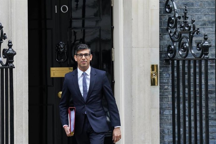 Archivo - El primer ministro de Reino Unido, Rishi Sunak