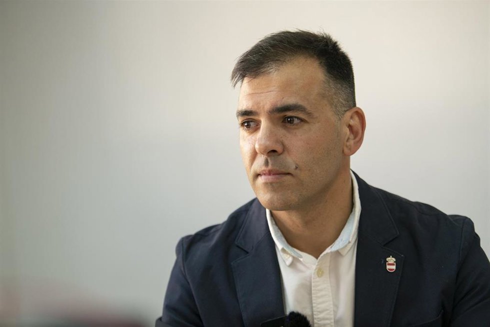 Archivo - El candidato de Izquierda Unida a la Alcaldía de Puertollano (Ciudad Real), Jesús Manchón