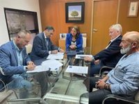 Junta acuerda con los regantes asumir la parte de financiación que les tocaba de las canalizaciones de Rules (Granada)