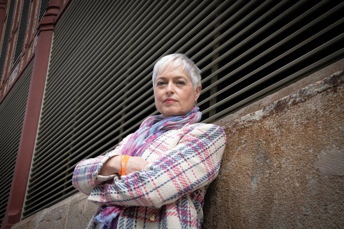 La candidata de Cs a l'alcaldia de Barcelona, Anna Grau, en una entrevista d'Europa Press