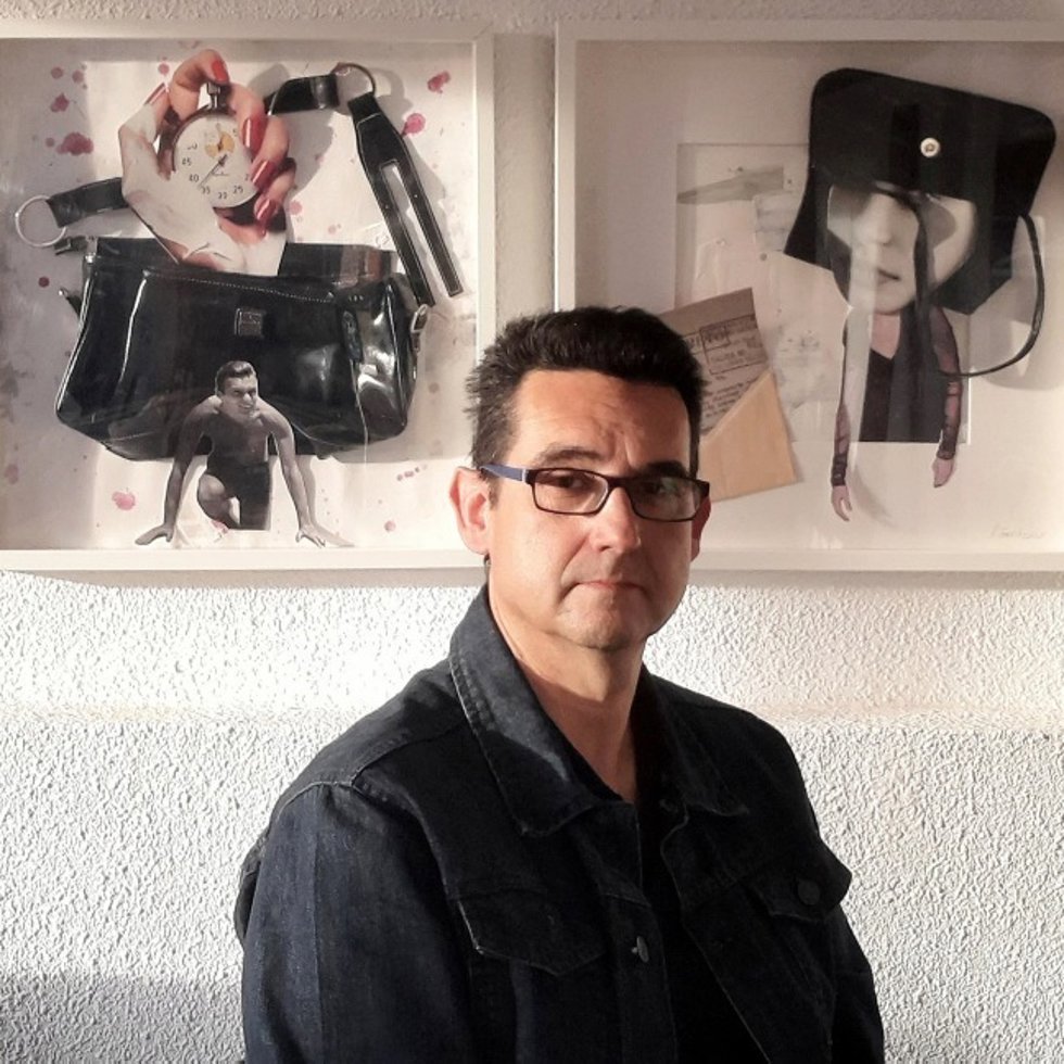 Antonio García López, profesor de la facultad de Bellas Artes