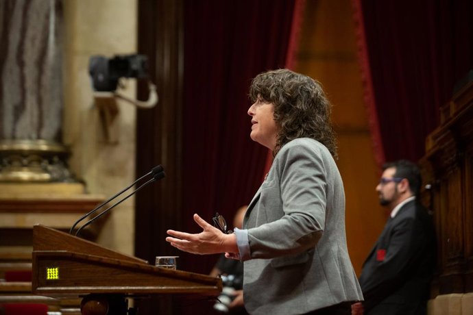 Archivo - La consellera d'Acció Climtica, Alimentació i Agenda Rural de la Generalitat, Teresa Jord