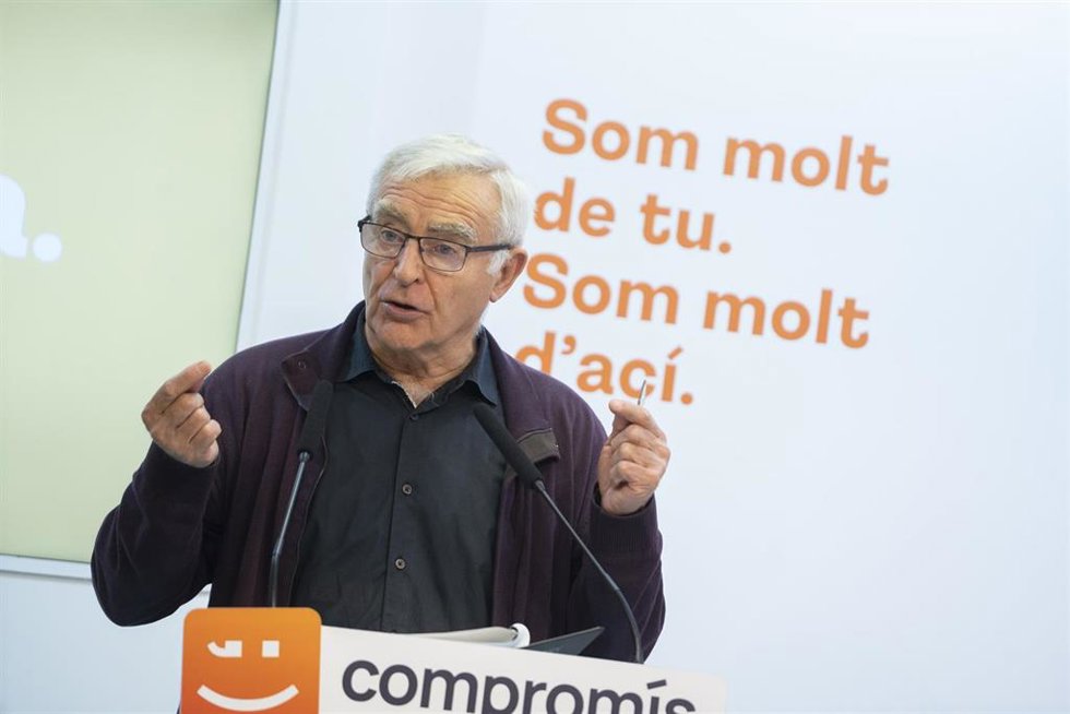 Archivo - El alcalde de Valncia y candidato de Compromís a la reelección, Joan Ribó, en una imagen de archivo.