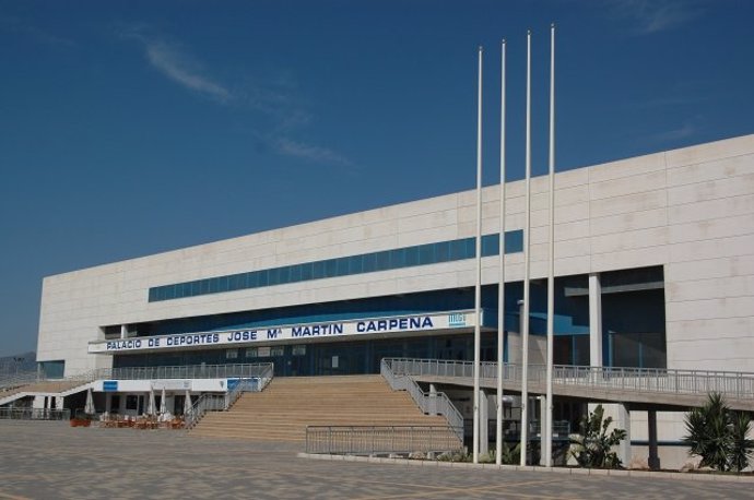 Archivo - Fachada del Palacio de Deportes 'José María Martín Carpena'