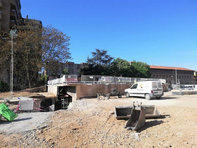 Mañana comienza el desmontaje del tablero del ferrocarril en Logroño, que se prolongará "día y noche" hasta el martes 25