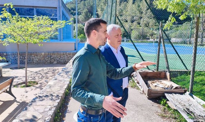 Joan Ramón y Jaume Alzamora, en Mancor de la Vall.