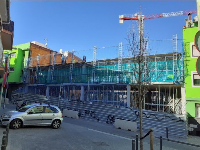 Vivienda en construcción del Incasl