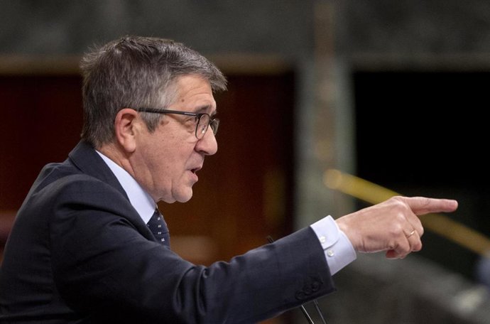 Archivo - El portavoz del PSOE en el Congreso, Patxi López.