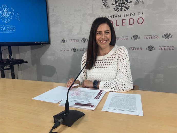 La portavoz del Ayuntamiento de Toledo, Noelia de la Cruz