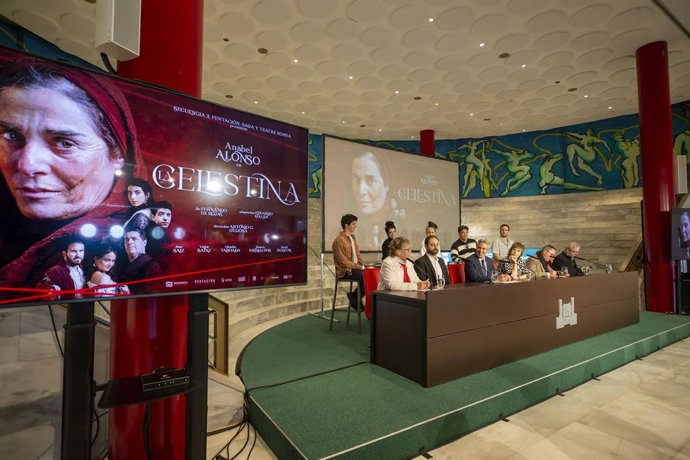 Acto de presentación de la obra de teatro 'La Celestina'