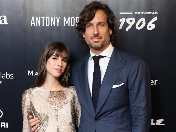 Archivo - Feliciano López y Sandra Gago, una de las parejas más enamoradas del panorama nacional