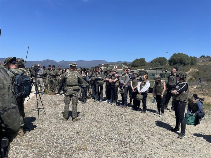 La actividad era parte del seminario La cobertura periodística en entornos de conflicto, organizada en el marco del grado en Periodismo de la UAO