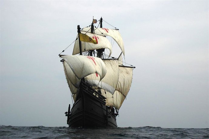 La Nao Victoria visita Marbella y abre sus cubiertas al público