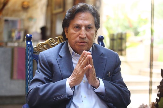 Archivo - El expresidente de Perú Alejandro Toledo