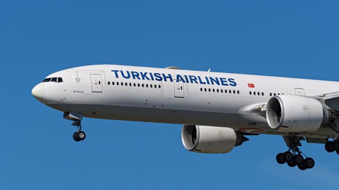 Un avión de Turkish Airlines.