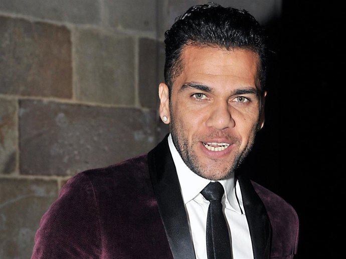Archivo - El futbolista Dani Alves