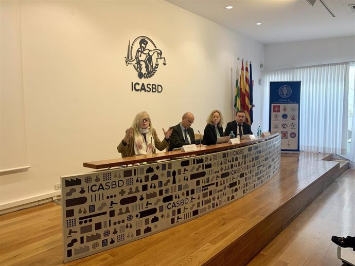 XIV Jornada sobre l'Ús del Catal a la Justícia del Consell de l'Advocacia Catalana (Cicac) en el Colegio de la Abogacía de Sabadell (Barcelona). El 20 de abril de 2023.