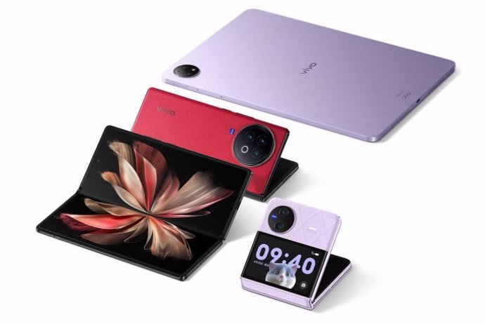 Vivo X Fold2, X Flip y tableta vivo Pad2