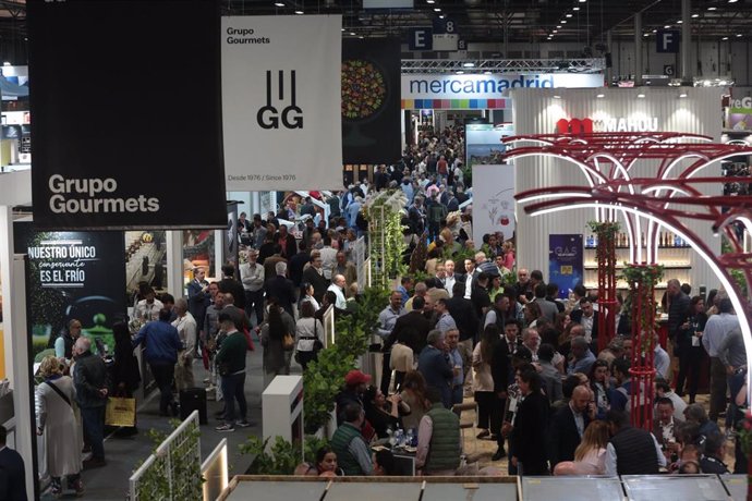 Ambiente de la 36 edición del Salón Gourmets en Ifema Madrid