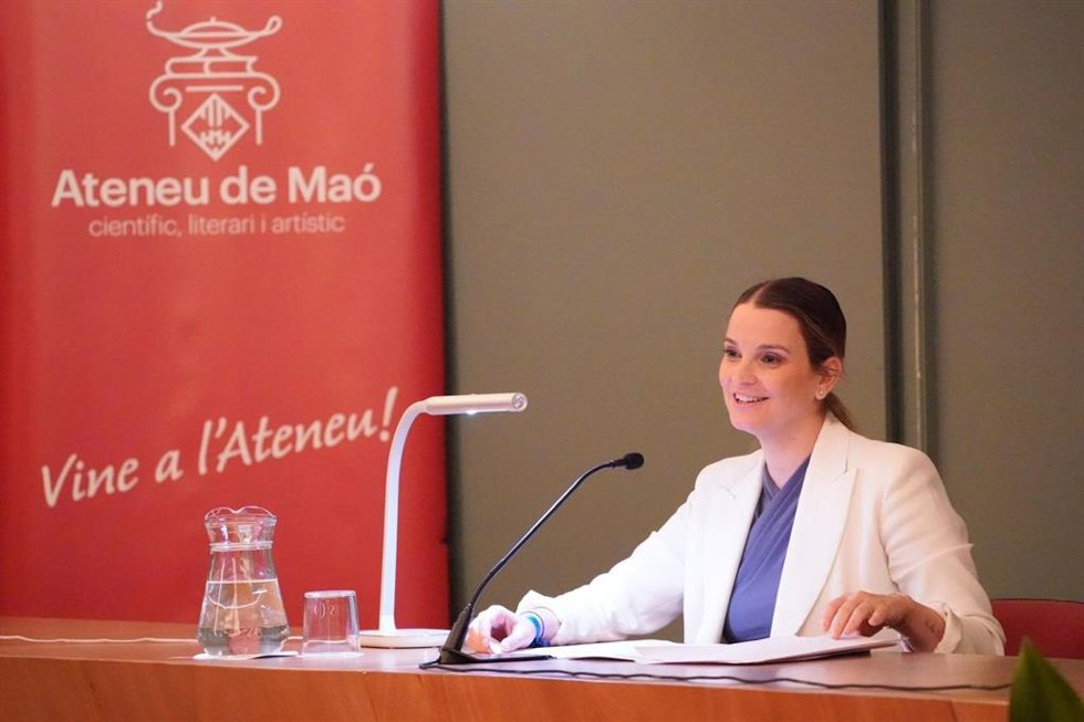 La Presidenta Del PP De Baleares, Marga Prohens, En Menorca.