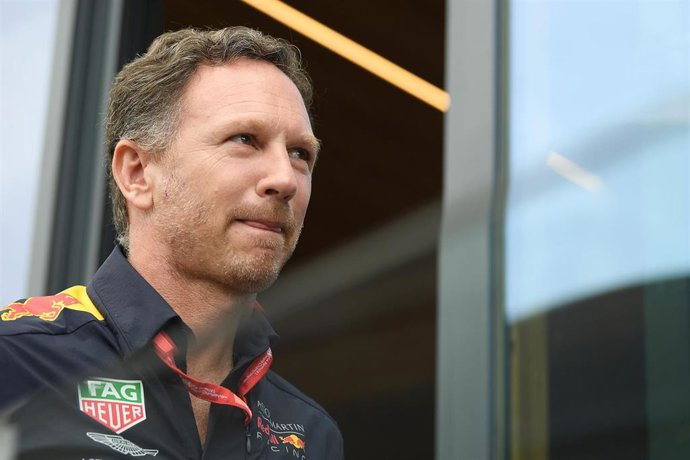 Archivo - Christian Horner expressed his expectation that the "Liberty Media" media owner, the commercial rights owner of the Formula 1 World Championship, will provide financial assistance and support to the championship teams. Photo: Sebastian Gollnow