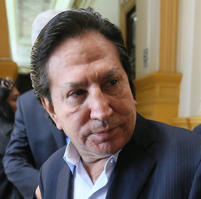 Archivo - El expresidente de Perú Alejandro Toledo