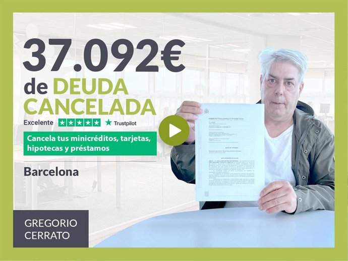 Exonerado con Repara tu Deuda por la Ley de Segunda Oportunidad.
