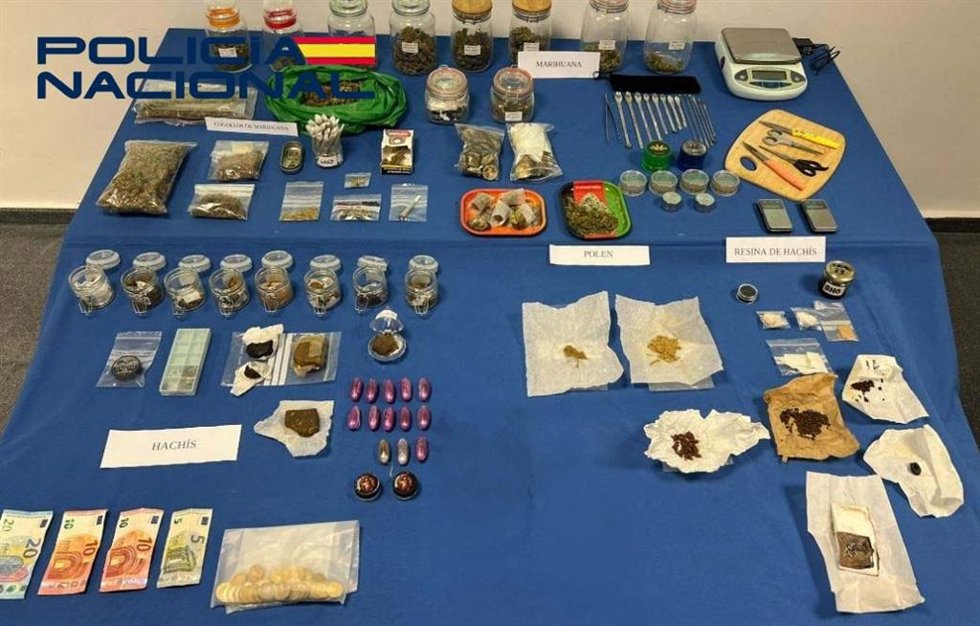 Efectos intervenidos en Mérida.