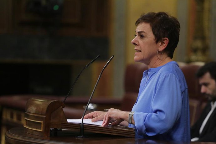 Archivo - La Portavoz de EH Bildu en el Congreso, Mertxe Aizpurua,