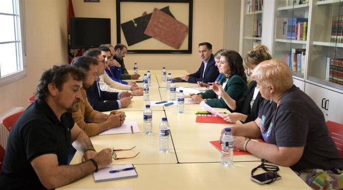 Reunión en la sede de UGT