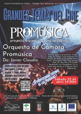 Cartel del concierto.