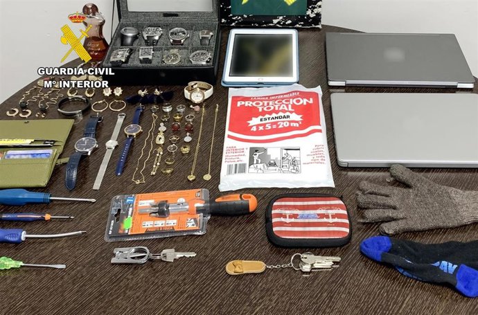 Efectos robados en Castro Urdiales