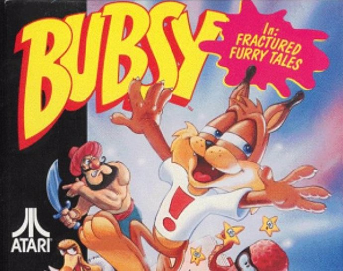 Bubsy in Fractured Furry Tales.