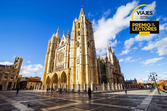 La catedral de León, uno de los monumentos destacados por los lectores de National Geographic.