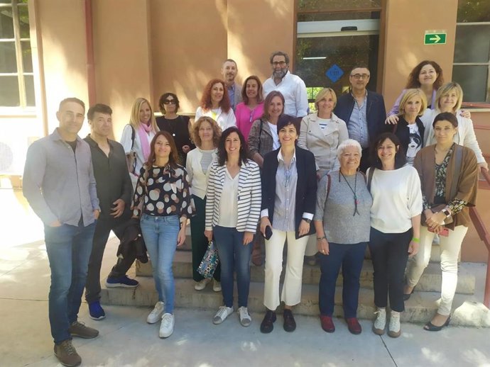 Participantes de las 'Jornadas para la elaboración del Marco de Competencias Profesionales Docentes' en Palma