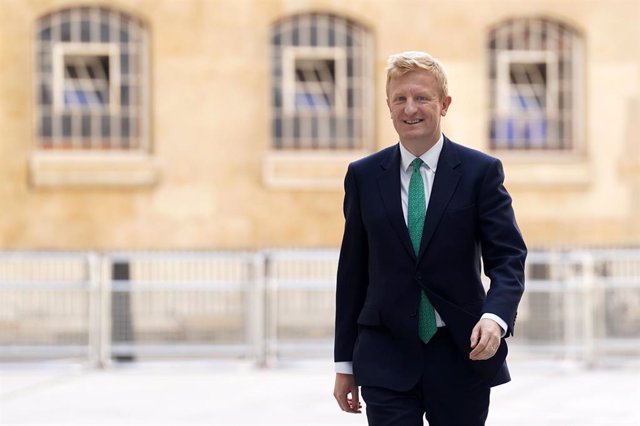 Archivo - 24 April 2022, United Kingdom, London: UK's Conservative Party Chairman Oliver Dowden arrives at BBC Broadcasting House to appear on the BBC One current affairs programme, Sunday Morning hosted by Sophie Raworth. Photo: Stefan Rousseau/PA Wire/d