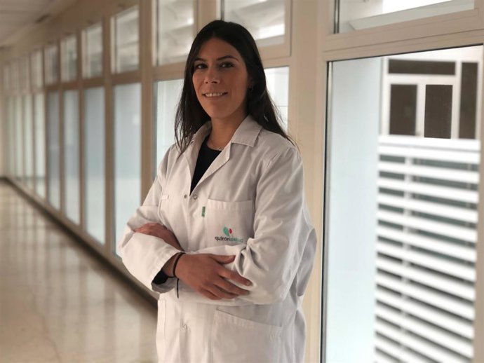 La nutricionista del Infanta Luisa y del Sagrado Corazón Inés Martín.