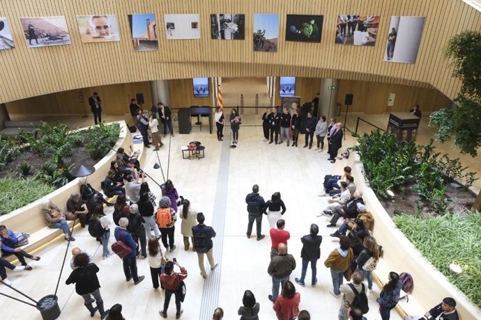 Exposició d'un concurs fotogrfic sobre presons