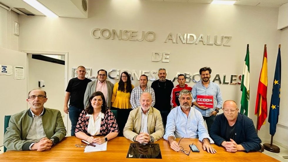Participantes en el acuerdo del Sercla.