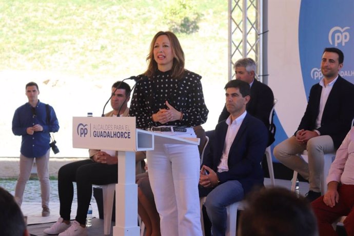 La presidenta del PP de Málaga, Patricia Navarro, en una imagen de archivo