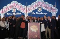Aragonès, Bolaños, Batet, Colau y Sanz abren la 50 Feria de Abril de Catalunya