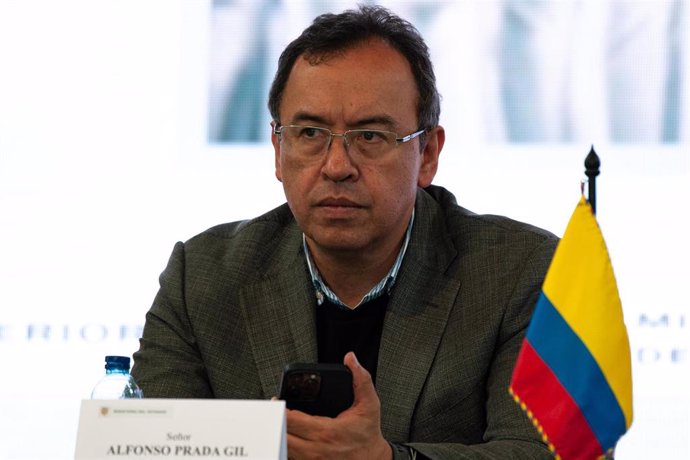 El ministro del Interior de Colombia, Alfonso Prada.