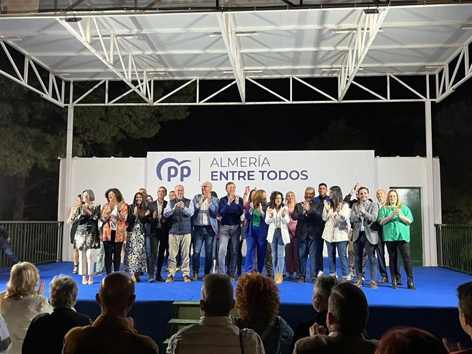 Presentación de la candidatura del PP en Huércal de Almería