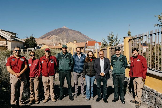El Cabildo entrega el nuevo destacamento de la Guardia Civil en el Parque Nacional del Teide