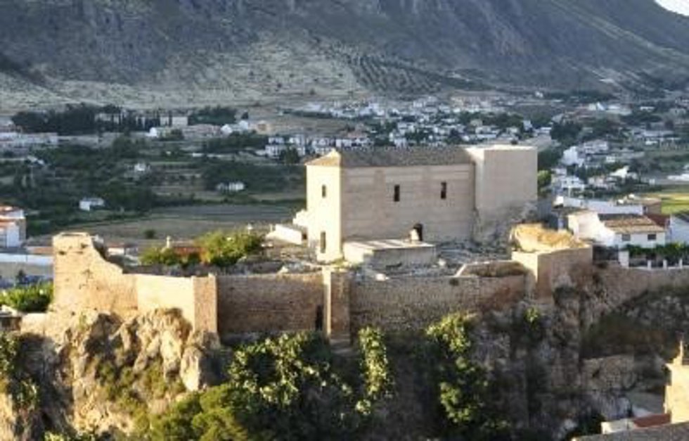 Vista de las murallas de Loja