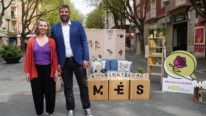 Los candidatos de MÉS per Mallorca al Govern y al Ayuntamiento de Palma, Lluís Apesteguia y Neus Truyol