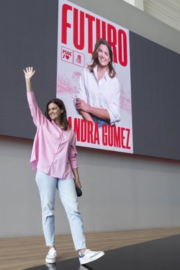 La vicealcaldesa y candidata socialista a la Alcaldía de Valncia, Sandra Gómez