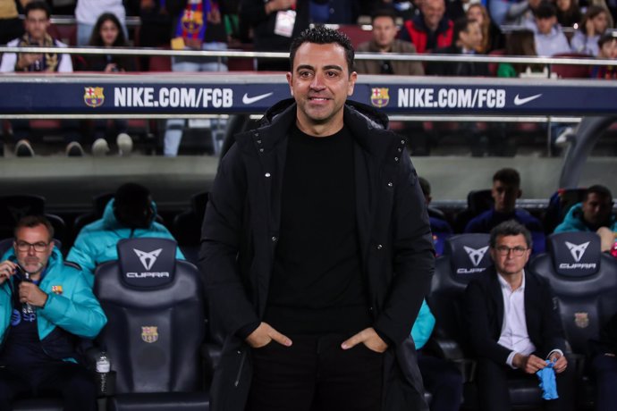 Xavi Hernández, entrenador del FC Barcelona